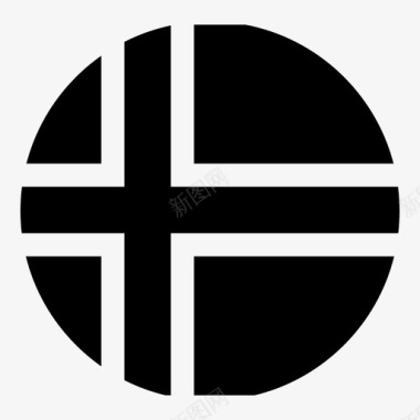 挪威国旗国家斯堪的纳维亚图标图标