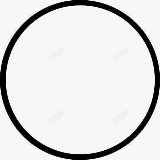 圆形图形形状图标svg_新图网 https://ixintu.com 图形 圆形 形状