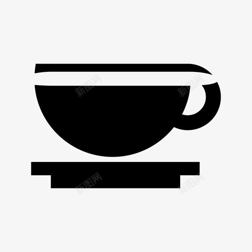 茶咖啡杯子图标svg_新图网 https://ixintu.com 咖啡 商标 杯子 牛奶 茶 饮料