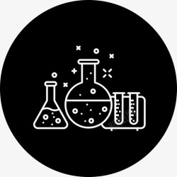 轮化学研究商业化学图标高清图片