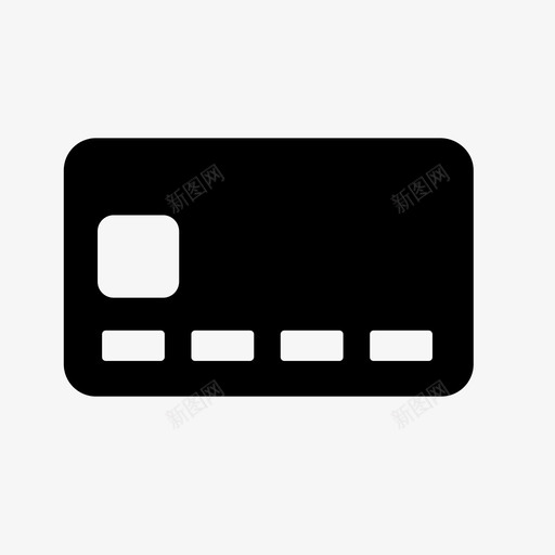 筹码卡购买充值图标svg_新图网 https://ixintu.com 信用卡 信用积分 充值 商店 筹码卡 购买