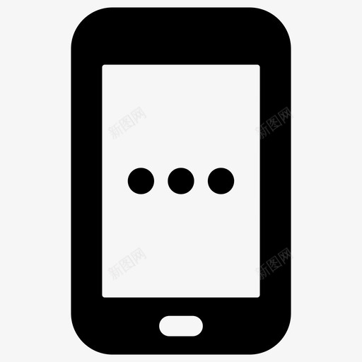 短信移动设备手机图标svg_新图网 https://ixintu.com 手机 智能手机 智能手机第二卷 短信 移动设备