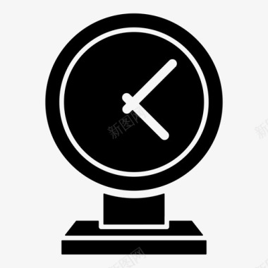 台钟模拟钟钟面图标图标