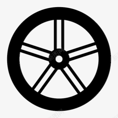 轮子自行车汽车图标图标
