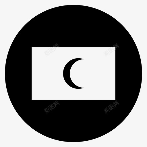 马尔代夫亚洲国家图标svg_新图网 https://ixintu.com 世界圆形旗帜标志 亚洲 国家 旗帜 马尔代夫