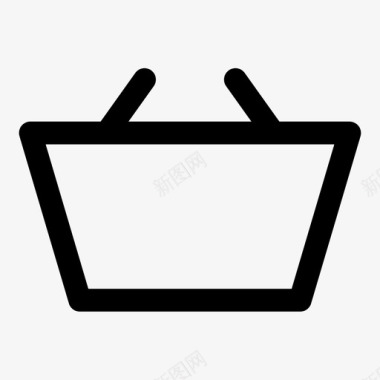 购物篮食品杂货图标图标