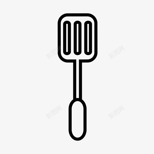 抹刀烘焙烹饪图标svg_新图网 https://ixintu.com 厨房 抹刀 烘焙 烹饪 食物