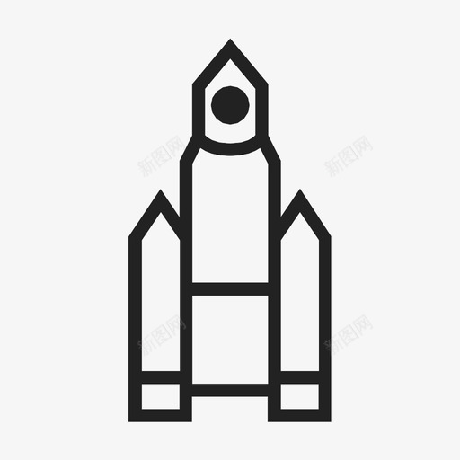 航天飞机太空探索宇宙飞船图标svg_新图网 https://ixintu.com 太空发射 太空探索 宇宙飞船 航天飞机