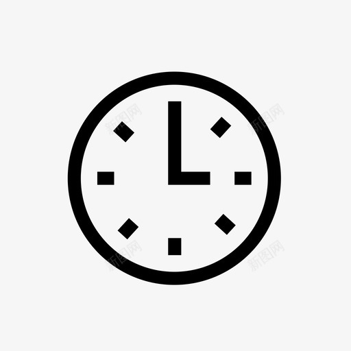 时钟闹钟截止日期图标svg_新图网 https://ixintu.com 小图标设置综合办公室 截止日期 时钟 时间 时间管理 闹钟