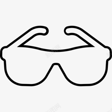 太阳镜镜框眼镜太阳图标图标