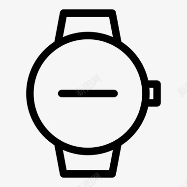 智能手表删除苹果智能手表时钟图标图标