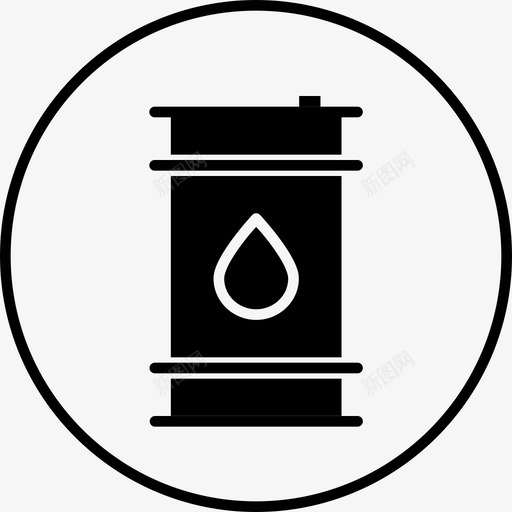 油缸罐送货图标svg_新图网 https://ixintu.com 工业 工业圆实心 油缸 罐 送货