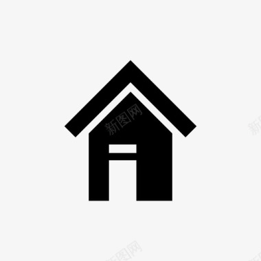 家公寓住宅结构图标图标