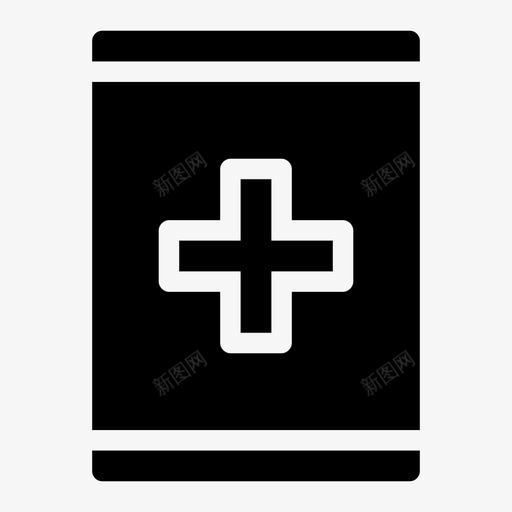 片剂保健交叉急救图标svg_新图网 https://ixintu.com 交叉 医疗 医药 急救 片剂保健