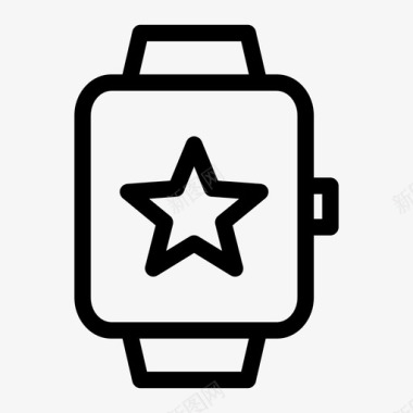 smartwatch收藏夹applesmartwatch时钟图标图标