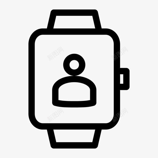 smartwatch用户配置文件applesmartwatch时钟图标svg_新图网 https://ixintu.com applesmartwatch smartwatch用户配置文件 时钟 时间 智能手表 设备