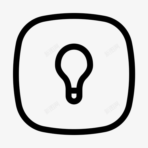 创意按钮灯图标svg_新图网 https://ixintu.com 创意 按钮 灯 线软盒