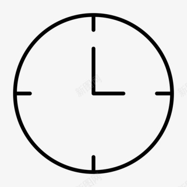 时钟天文钟小时图标图标