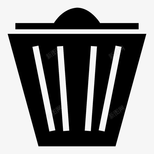 垃圾桶烟灰缸删除图标svg_新图网 https://ixintu.com 删除 固体收集 垃圾桶 烟灰缸 移动到垃圾桶 移除