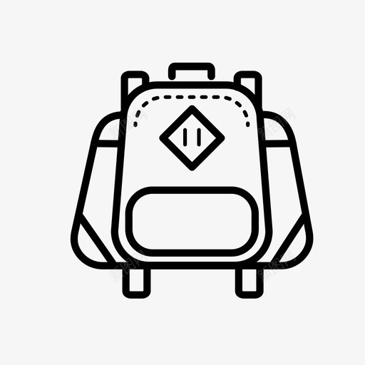 背包包手提包图标svg_新图网 https://ixintu.com 包 手提包 旅行包 背包