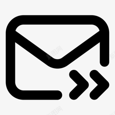 全部回复转发邮件图标图标