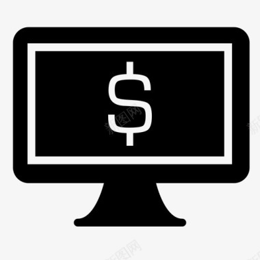 金钱桌面现金台式电脑图标图标