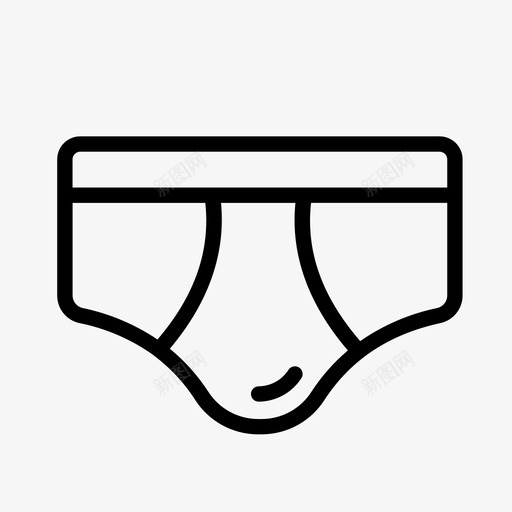 内裤衣服抽屉图标svg_新图网 https://ixintu.com 内裤 抽屉 衣服 裤子