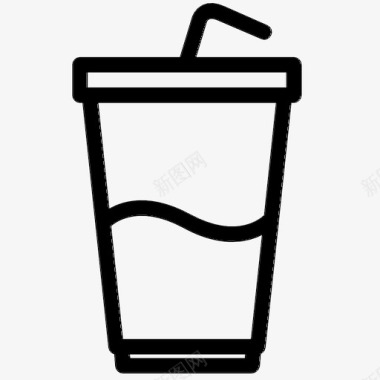 可乐杯子饮料图标图标