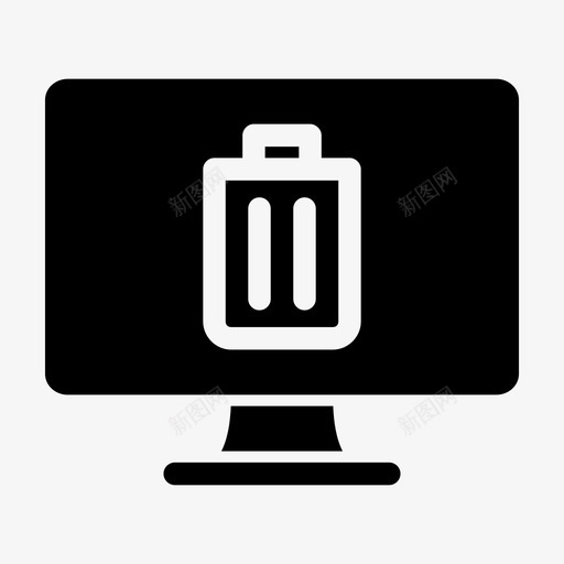 监控回收站罐箱删除图标svg_新图网 https://ixintu.com 删除 回收 垃圾 监控回收站 移除 罐箱