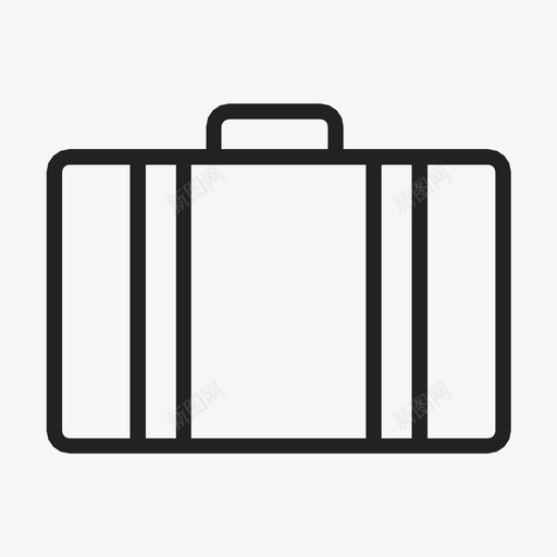 公文包行李商务旅行图标svg_新图网 https://ixintu.com 公文包 商务旅行 手提箱 行李