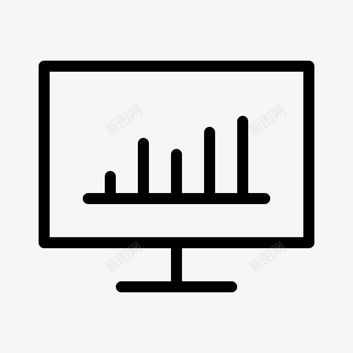 统计商务开发图标svg_新图网 https://ixintu.com 办公 商务 开发 统计 规划 项目管理