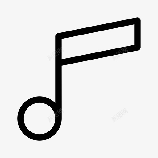 音符乐器唱歌图标svg_新图网 https://ixintu.com 乐器 唱歌 学校集市 歌曲 音符