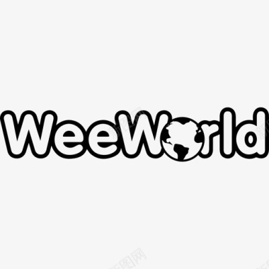 Weeworld标志社交社交图标图标