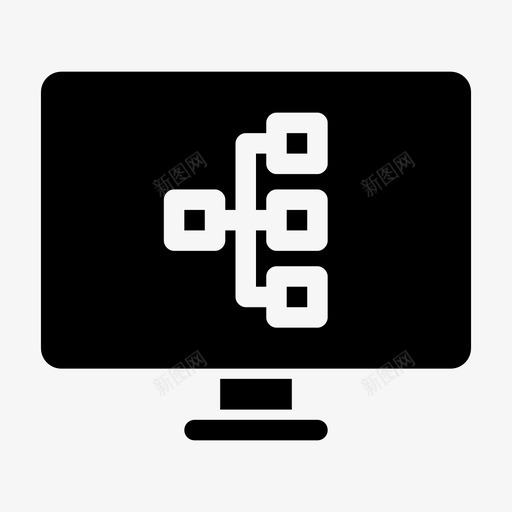 监控工作流程图表层次结构图标svg_新图网 https://ixintu.com 关系 图表 层次结构 监控工作流程 组织