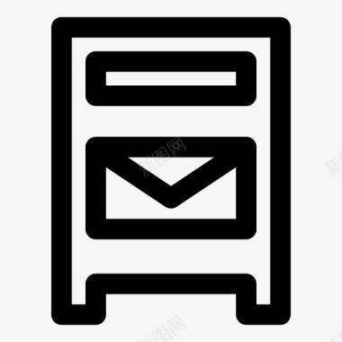 邮箱文件夹信件图标图标