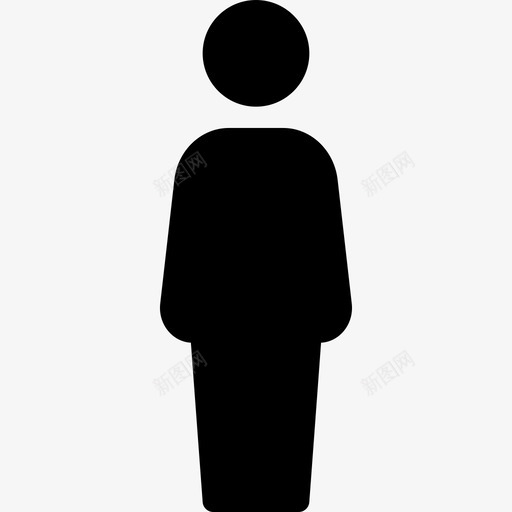 单身男性个人用户图标svg_新图网 https://ixintu.com 个人 单身男性 用户 用户实心图标
