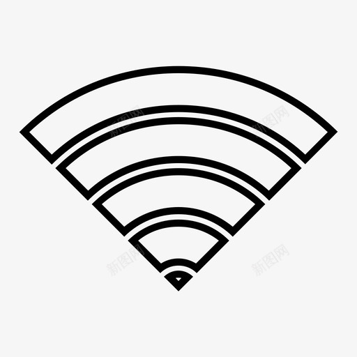 wifi互联网在线图标svg_新图网 https://ixintu.com wifi wifi开启 wifi无线互联网 wlan 互联网 在线 无线