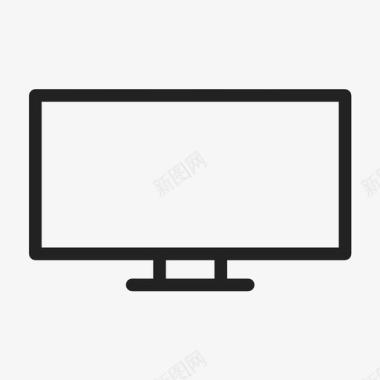 平板电脑屏幕平板电视图标图标