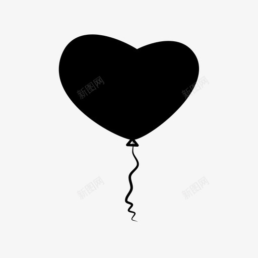 心气球爱情气球激情图标svg_新图网 https://ixintu.com 心气球 气球 激情 爱情气球