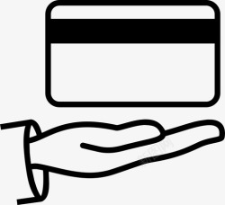 赠卡现款信用卡借记卡图标高清图片