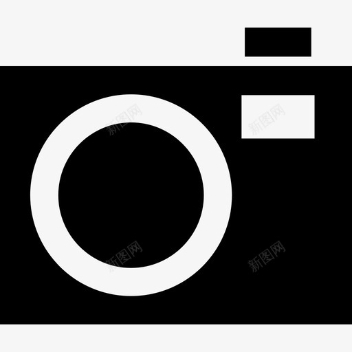 长方形照相机工具和器具超图标svg_新图网 https://ixintu.com 工具和器具 超图标 长方形照相机