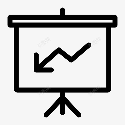 丢失投影屏幕大屏幕板图标svg_新图网 https://ixintu.com 丢失投影屏幕 大屏幕 屏幕投影仪 板 演示 解释 说明