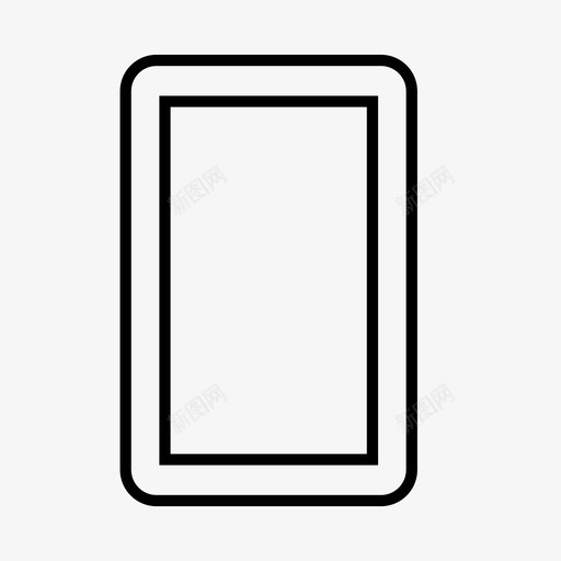 移动设备iphone屏幕图标svg_新图网 https://ixintu.com iphone 屏幕 移动设备