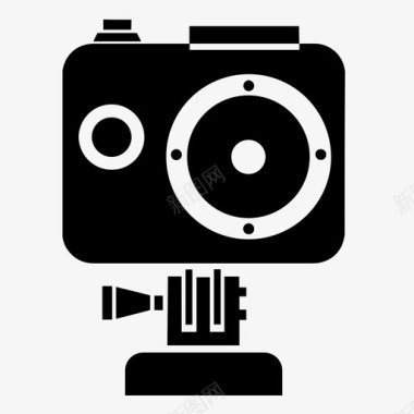 相机胶卷gopro图标图标