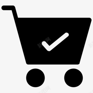 购买确认商业购物结帐图标图标