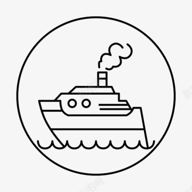 船货海图标图标