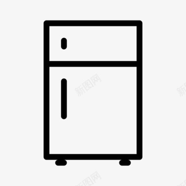 冰箱家庭自动化家用图标图标
