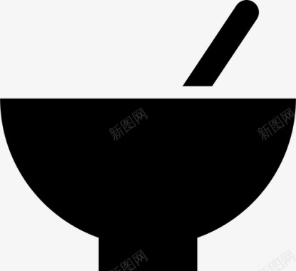 碗食物配料图标图标