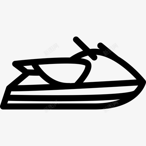 水上滑板车物流机械图标svg_新图网 https://ixintu.com 机械 水上滑板车 物流 运输 运输大纲2