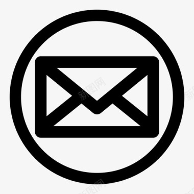电子邮件计算机邮件收件箱信封图标图标